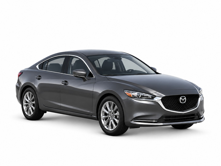 Mazda6 2020 — front three-quarter view on white background Mazda6 2020 — front three-quarter view on white background