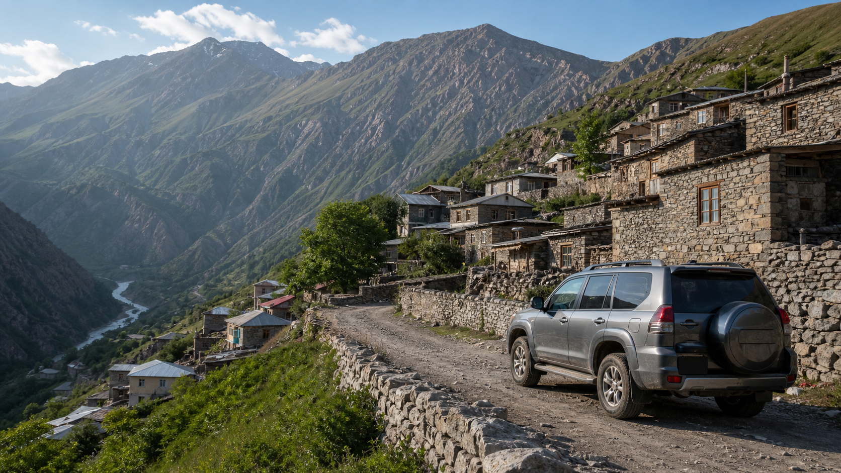 Car Hire in Sheki, Azerbaijan