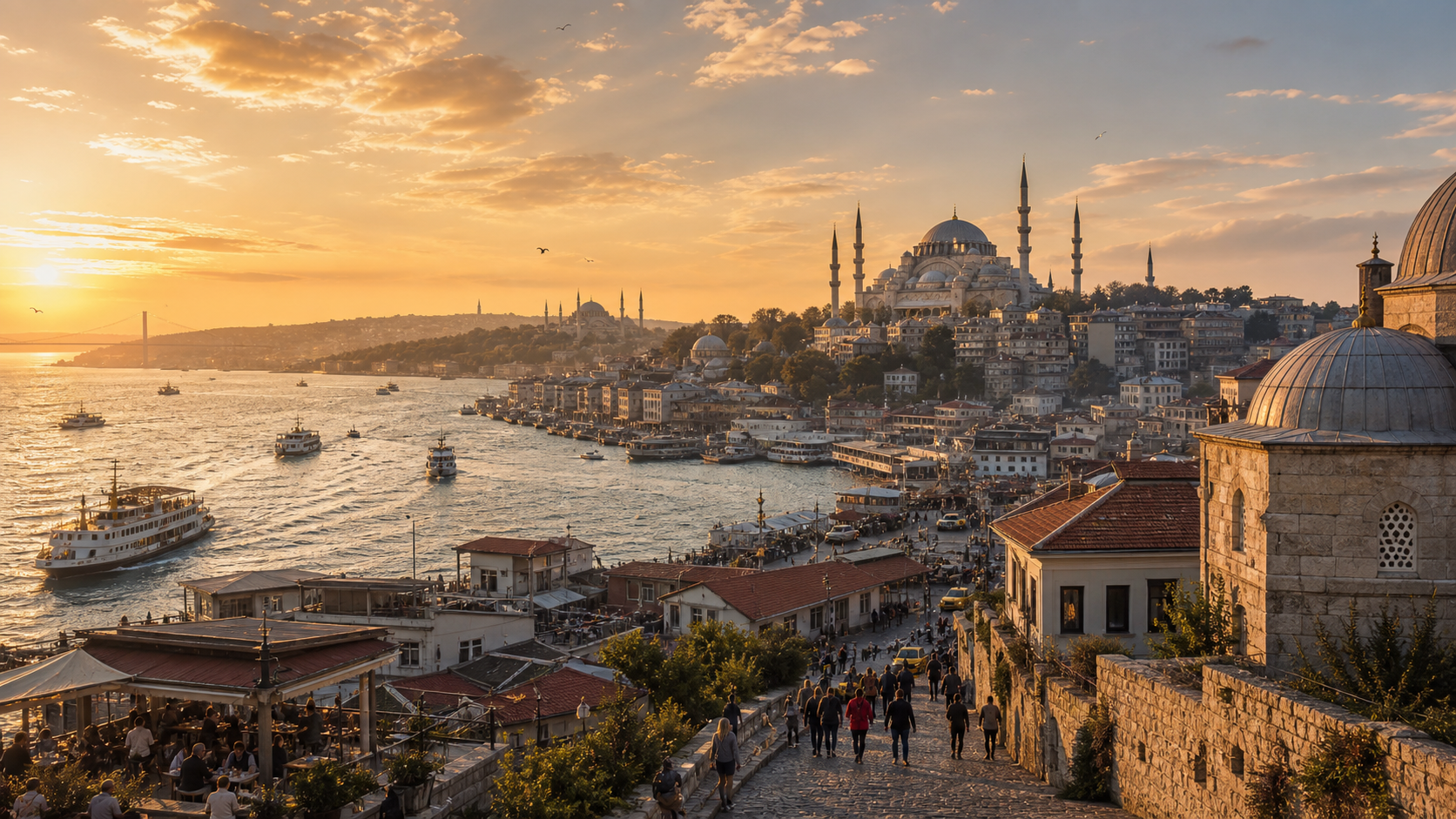Istanbul route planning with FSTA