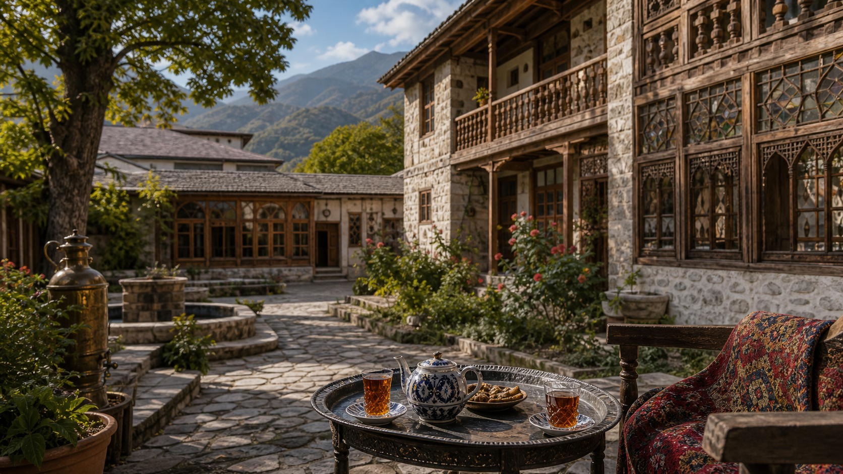 Sheki route planning with FSTA