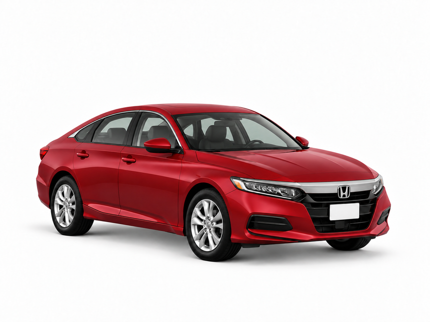 Honda Accord 2020 — front three-quarter view on white background