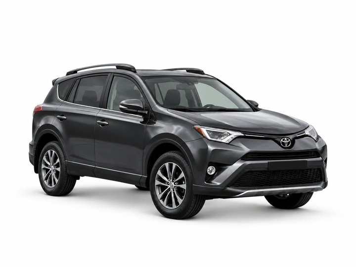 Toyota RAV4 2018 — front three-quarter view on white background
